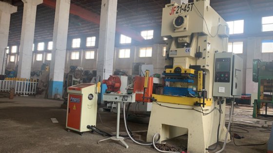 自动风管冲角机线风管冲角线自动压角线