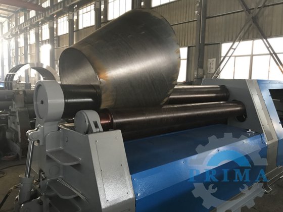 W12 4 辊卷板机、数控钣金锥形卷板机