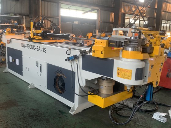 自動パイプ曲げ機 130 CNC 自動冷たいパイプ曲げ機油圧ビッグ重い鋼管用