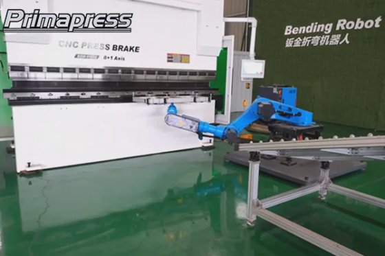 プレスブレーキオートメーション - ロボットプレスブレーキセル