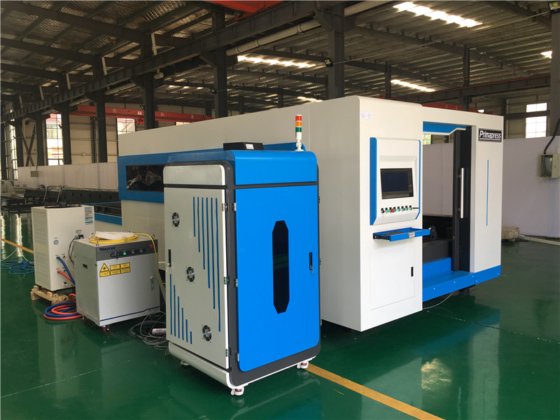 全罩式可交换光纤激光切割机4000x1500mm带管子切割