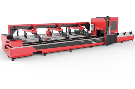 自动上下料的钢管光纤激光切割机