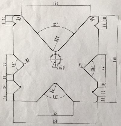 折弯机多V型块油压折弯机的模具工具