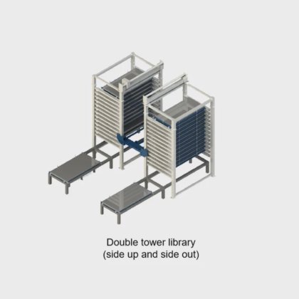 Biblioteca de doble torre