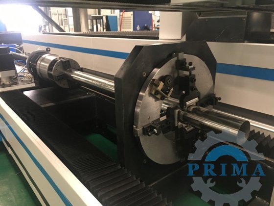 钣金和管材数控光纤激光切割机2KW带管切割