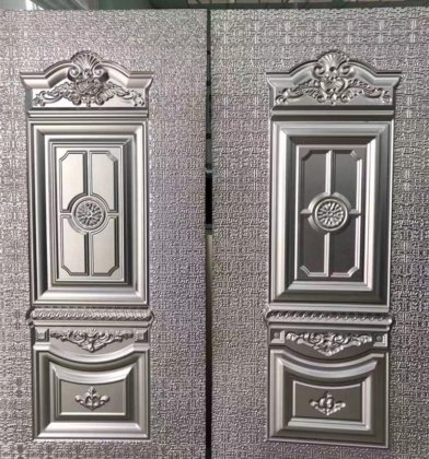 3600吨八柱门压花纹液压机用于门的制作