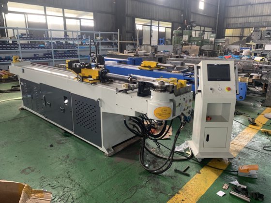 CNC全自动数控单头钢管自动弯管机