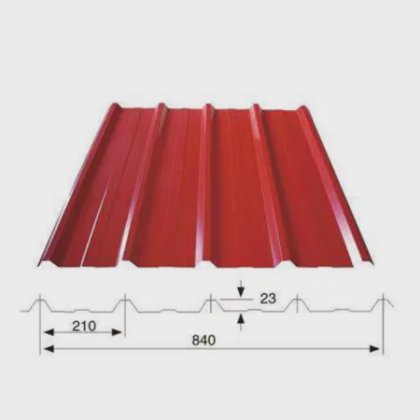 840 彩钢辊压成型机
