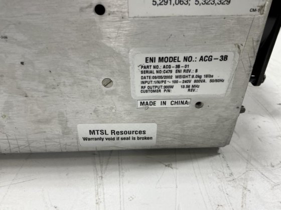 ENI ACG-3B 发电机