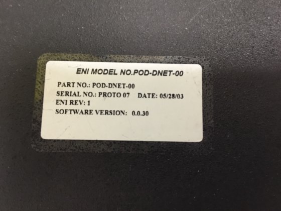 ENI POD インターフェース・ボックス