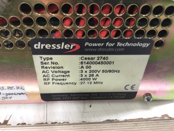 德雷斯 勒 凯撒 2740 发电机