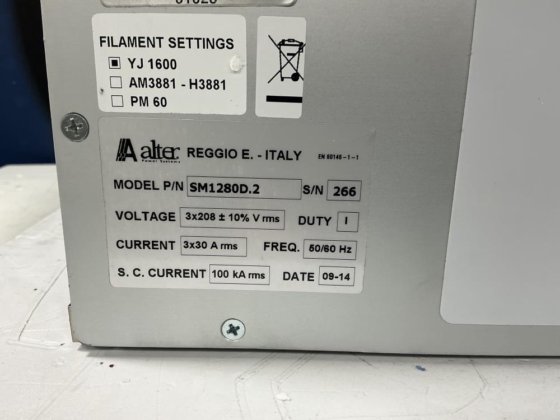 理查森电子有限公司 SM1280D.2 发电机