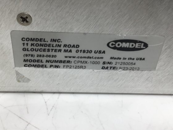Comdel CPMX-1000 Match