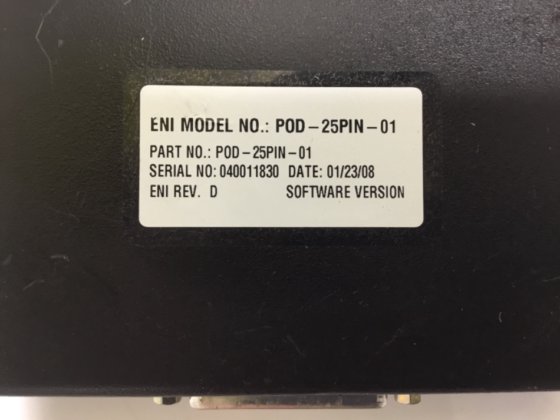 ENI POD 接口箱杂项