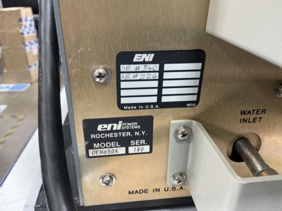 ENI OEM-650A 発電機