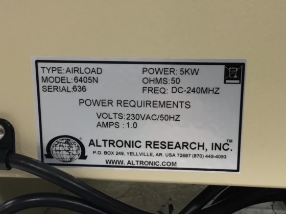 ALTRONIC 模拟负载杂项