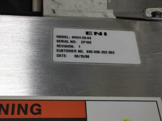 ENI MWH-25 マッチ