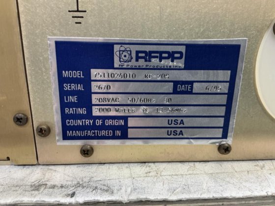 RFPP RF-20S ジェネレーター