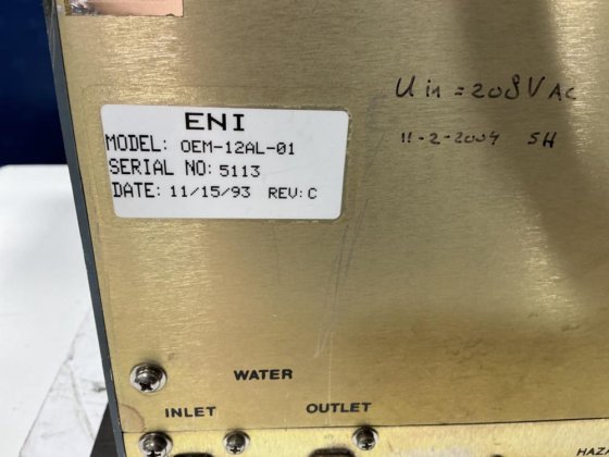 ENI OEM-12A 发电机