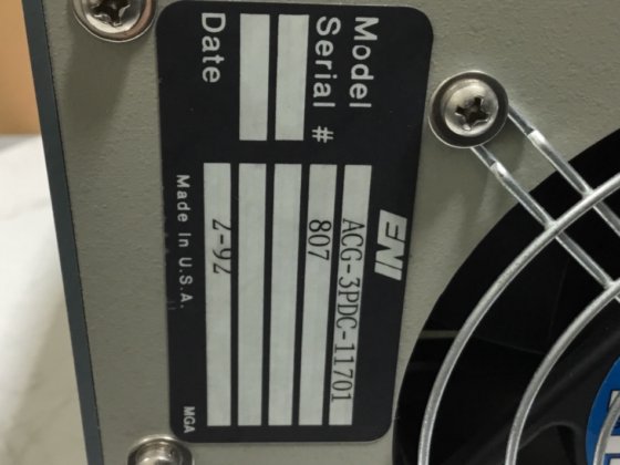 ENI ACG-3DC 发电机