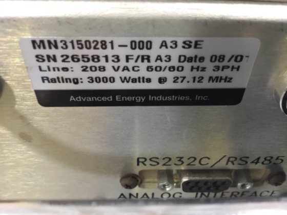 AE RF-30P ジェネレーター