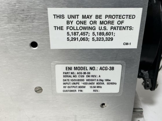 ENI ACG-3B 发电机