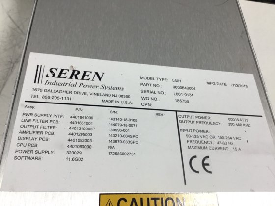 セレン L601 発電機