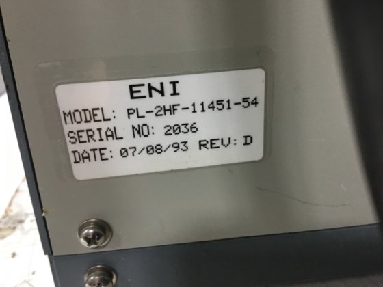 ENI PL2-HF 发电机