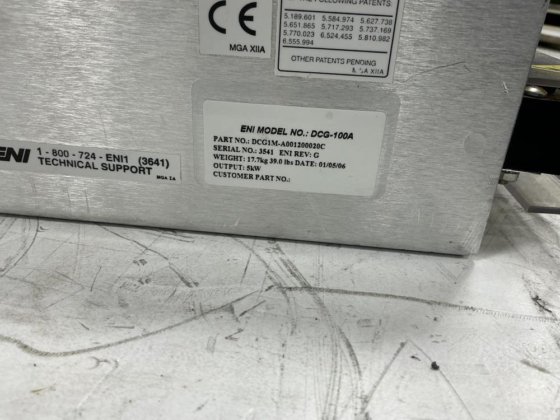 ENI DCG-100A 发电机