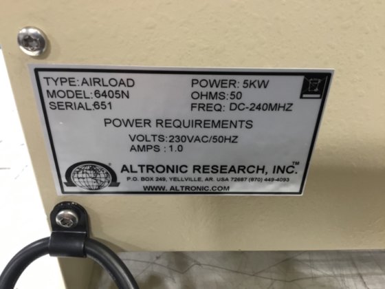 ALTRONIC 模拟负载杂项