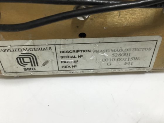 AMAT 相位磁探测器杂项