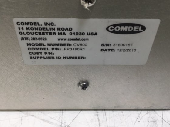 コムデル CV 500 ジェネレーター