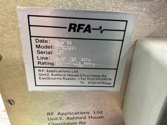 RFA RFG1000A 发电机