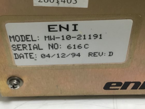 ENI MW-10 コントローラー その他