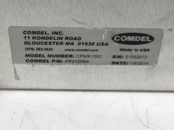 Comdel CPMX-1000 Match