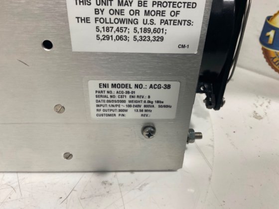 ENI ACG-3B 発電機