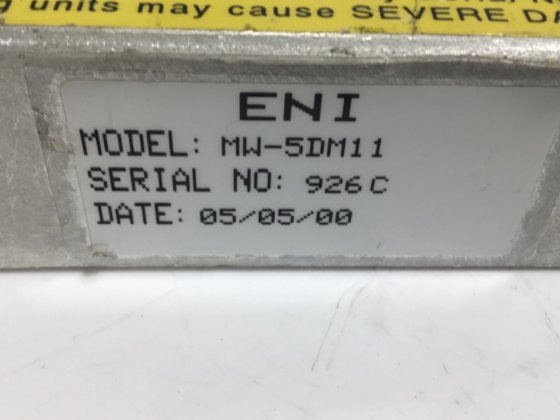 ENI MW-5 控制器杂项