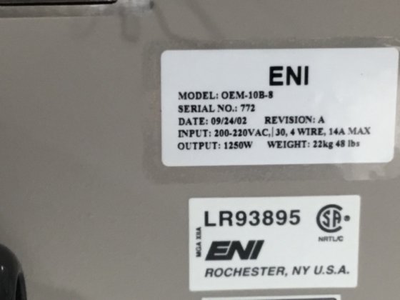 ENI OEM-10B 发电机