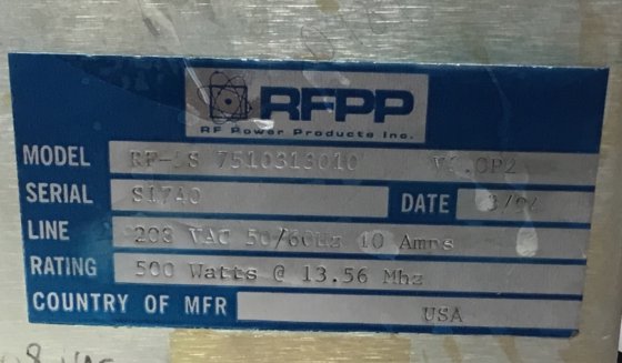 RFPP RF-5S ジェネレーター