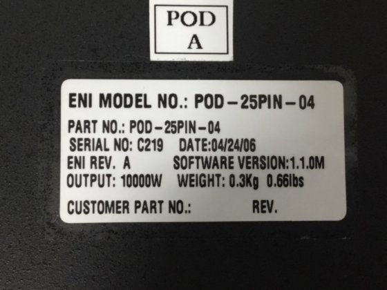 ENI POD 接口箱杂项