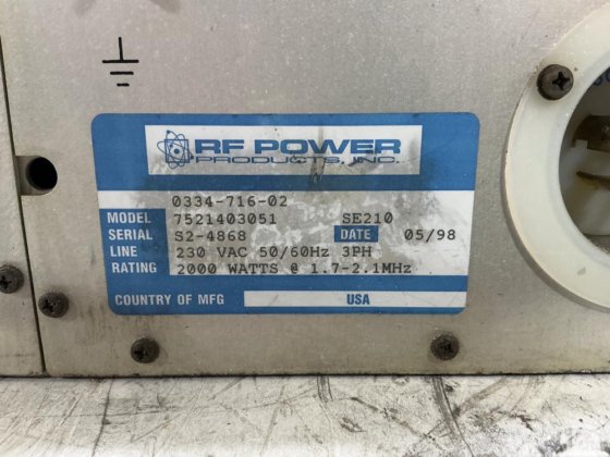 RFPP RF20M ジェネレータ