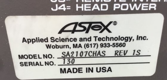 Astex AX2107 发电机