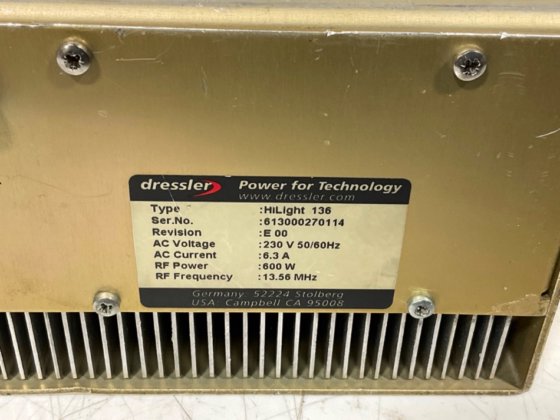 德雷斯 勒 HiLight 136 发电机