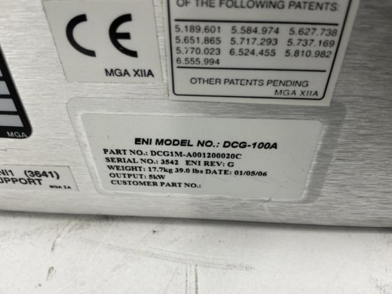 ENI DCG-100A 发电机