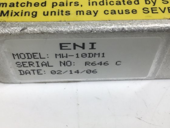 ENI MW-10D 控制器杂项