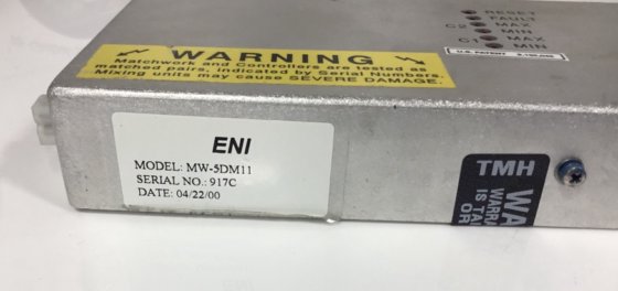 ENI MW-5D 控制器杂项