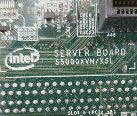 INTEL S5000XVN/XSL D25028-803 CPU-S5000SL(A) マザーボード（CPU