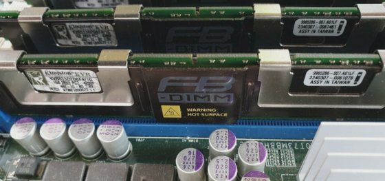 英特尔 S5000XVN/XSL D25028-803 CPU-S5000SL(A) 主板带