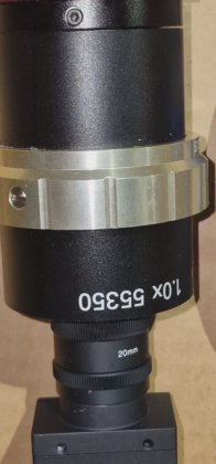 爱德蒙光学 55350 配有安装夹和 gras-50ssm 摄像机