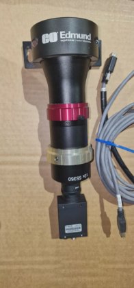 爱德蒙光学 55350 配有安装夹和 gras-50ssm 摄像机